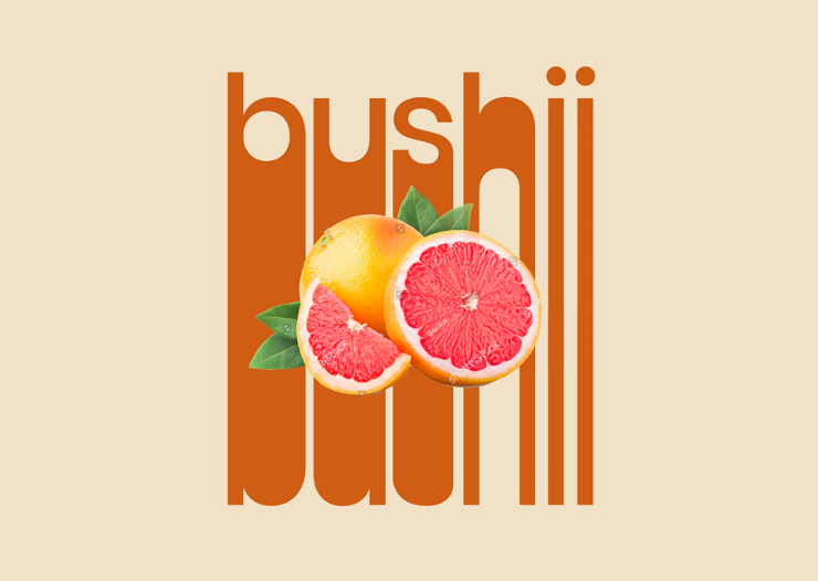 Red Grapefruit logo and fruit